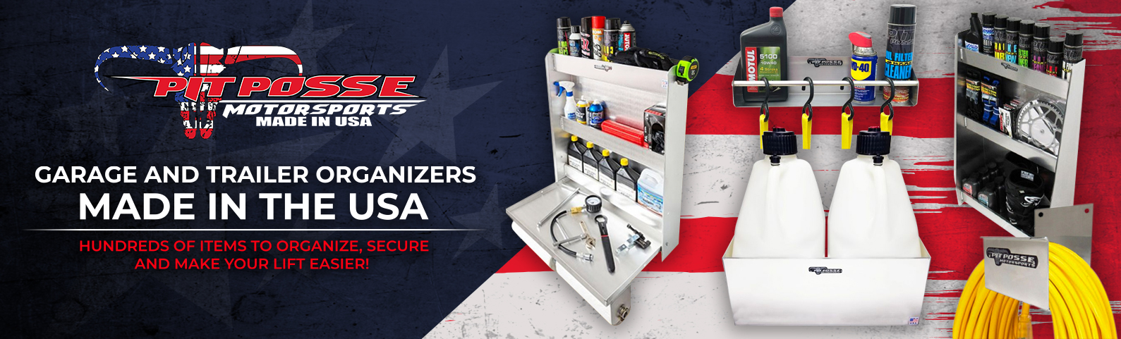 Garage-Trailer organizers